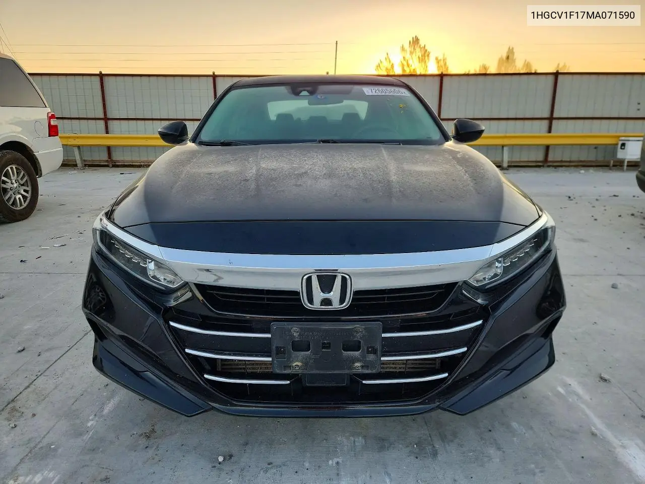 2021 HONDA ACCORD VIN 1HGCV1F17MA071590 — фото 5