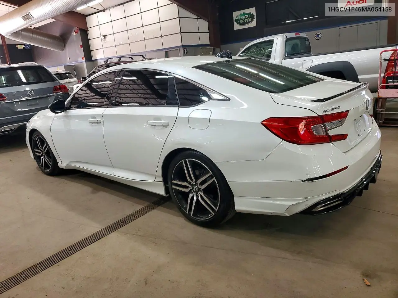 2021 HONDA ACCORD VIN 1HGCV1F46MA054158 — фото 2