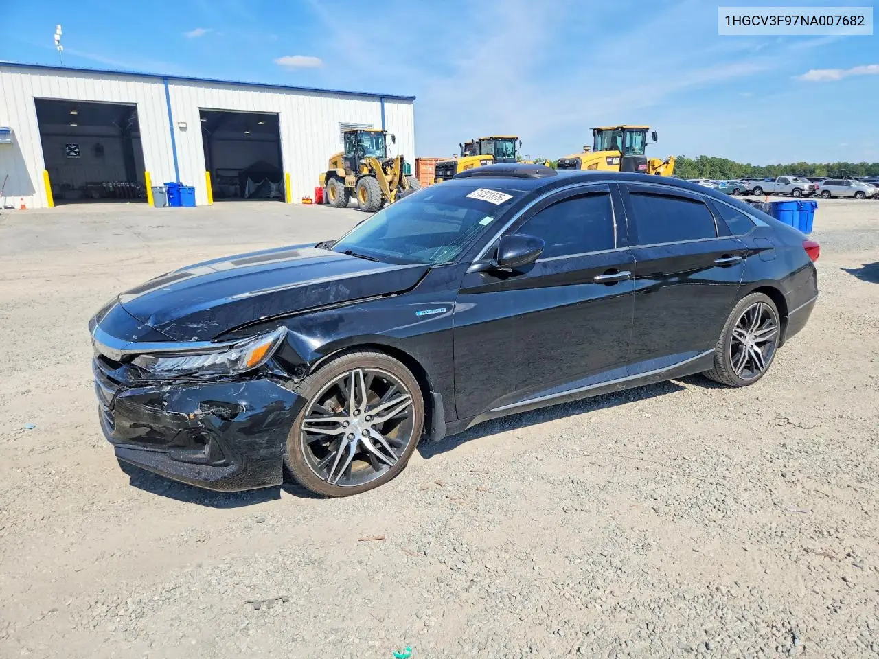 HONDA ACCORD 2022, VIN 1HGCV3F97NA007682