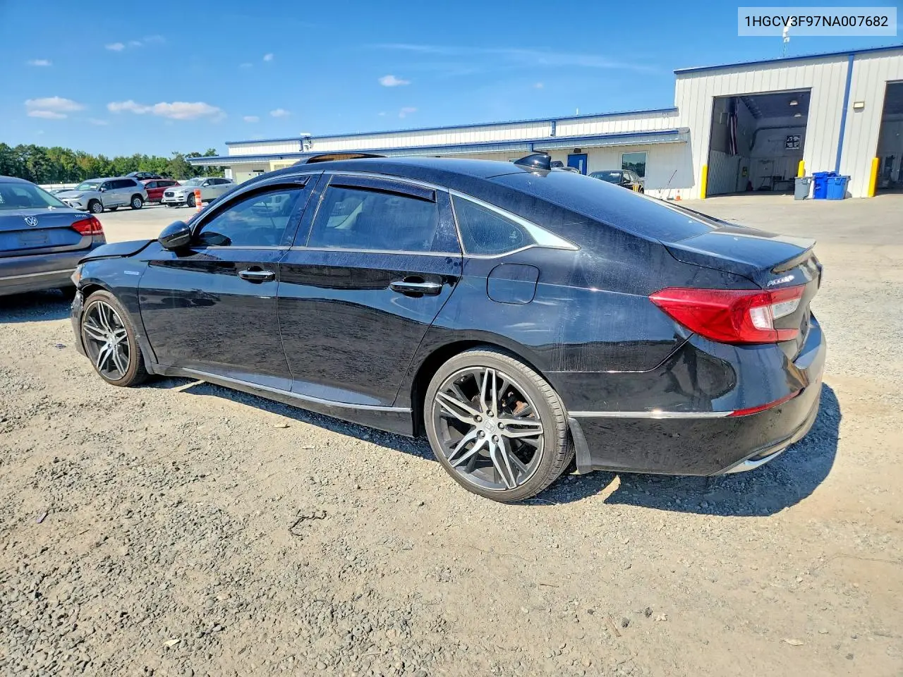 2022 HONDA ACCORD VIN 1HGCV3F97NA007682 — фото 2
