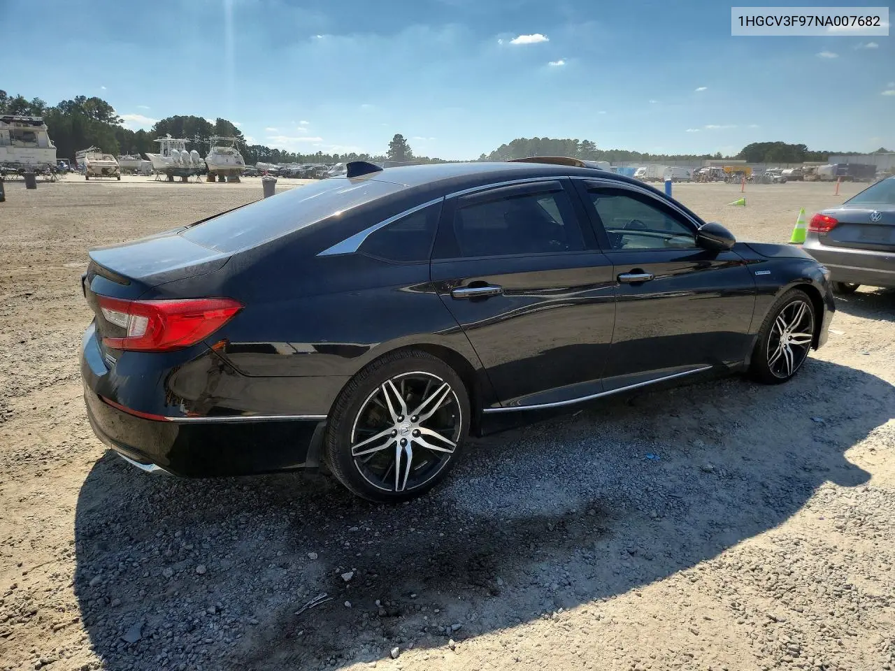 2022 HONDA ACCORD VIN 1HGCV3F97NA007682 — фото 3