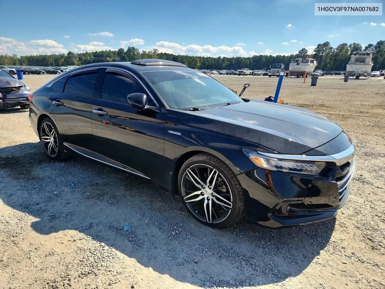 2022 HONDA ACCORD VIN 1HGCV3F97NA007682 — фото 4