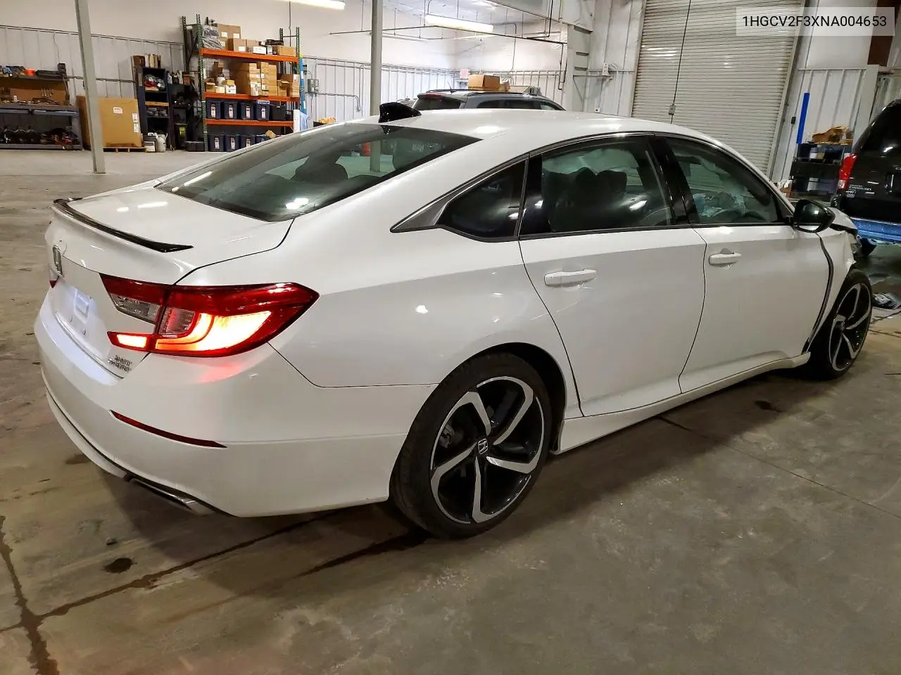 2022 HONDA ACCORD VIN 1HGCV2F3XNA004653 — фото 2