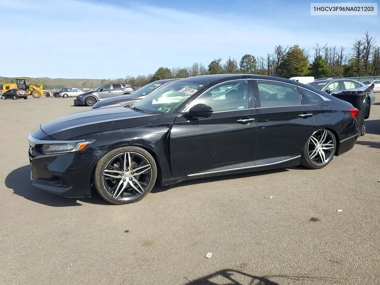 HONDA ACCORD 2022, VIN 1HGCV3F96NA021203