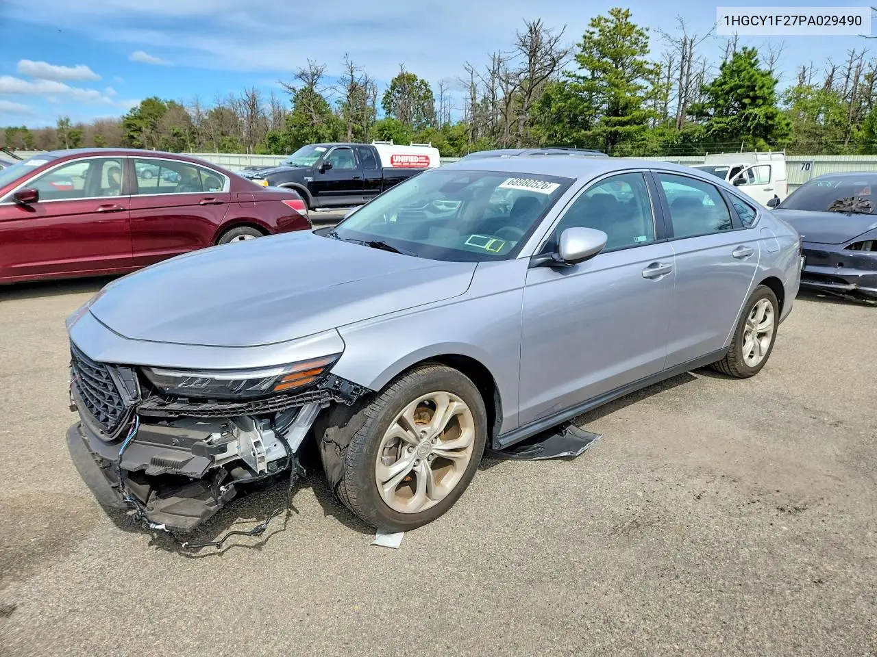 HONDA ACCORD 2023, VIN 1HGCY1F27PA029490
