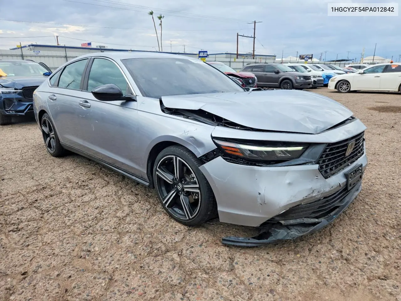 2023 HONDA ACCORD VIN 1HGCY2F54PA012842 — фото 4