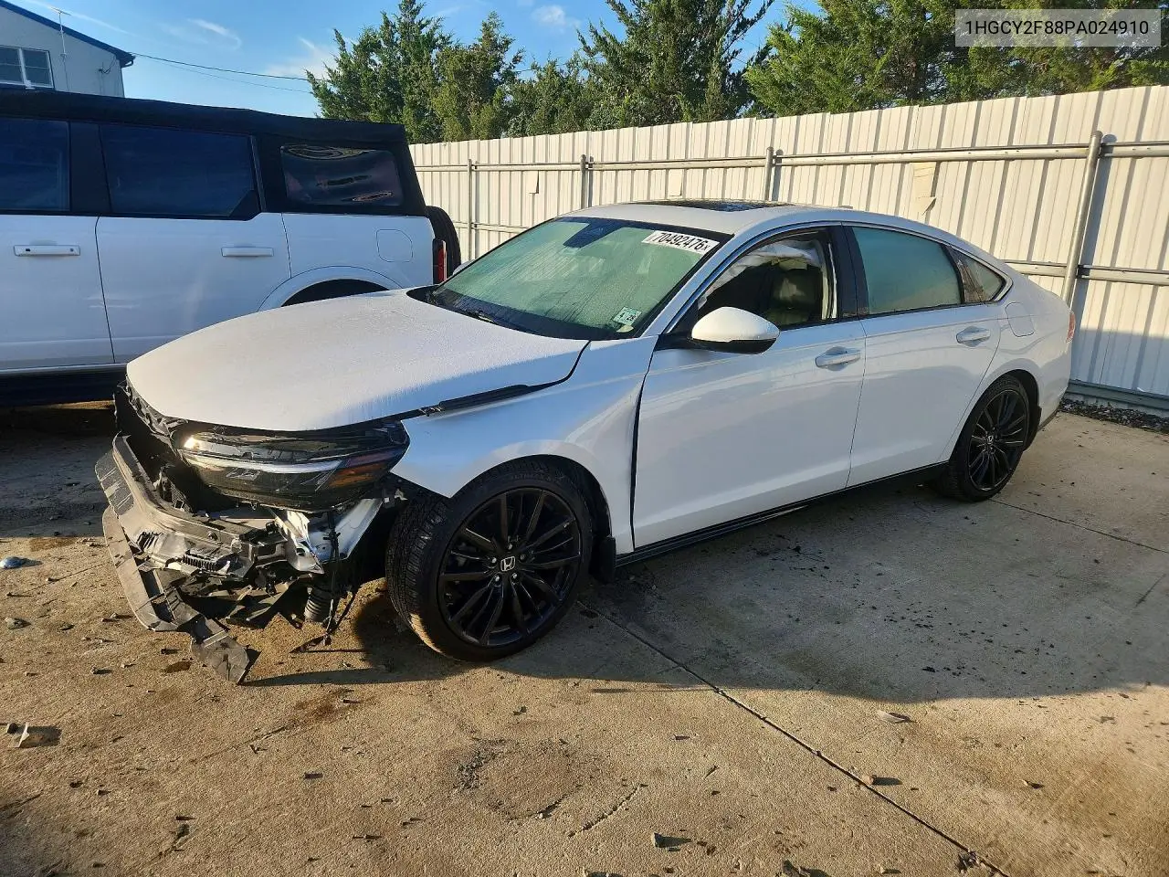 HONDA ACCORD 2023, VIN 1HGCY2F88PA024910