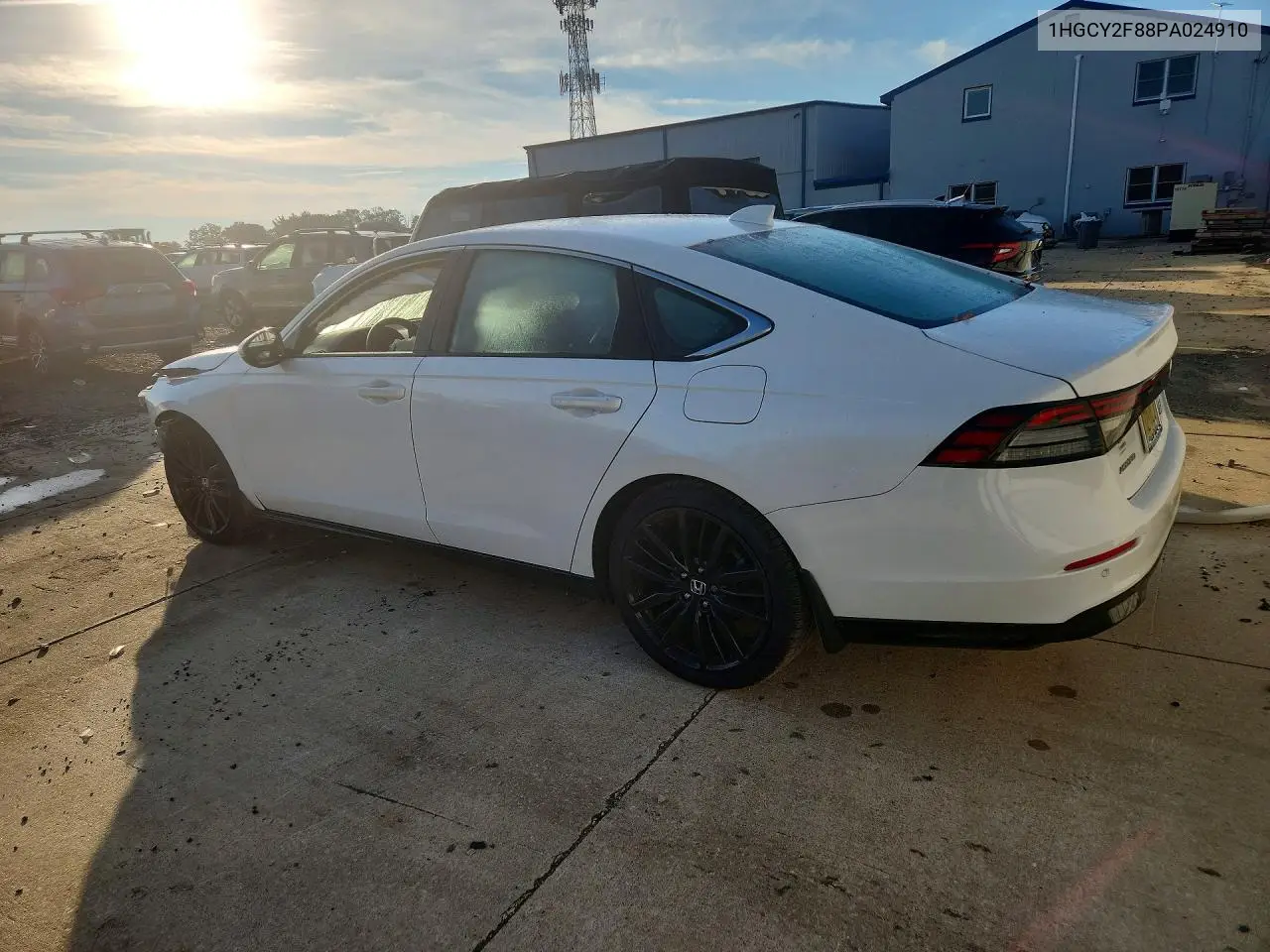 2023 HONDA ACCORD VIN 1HGCY2F88PA024910 — фото 2