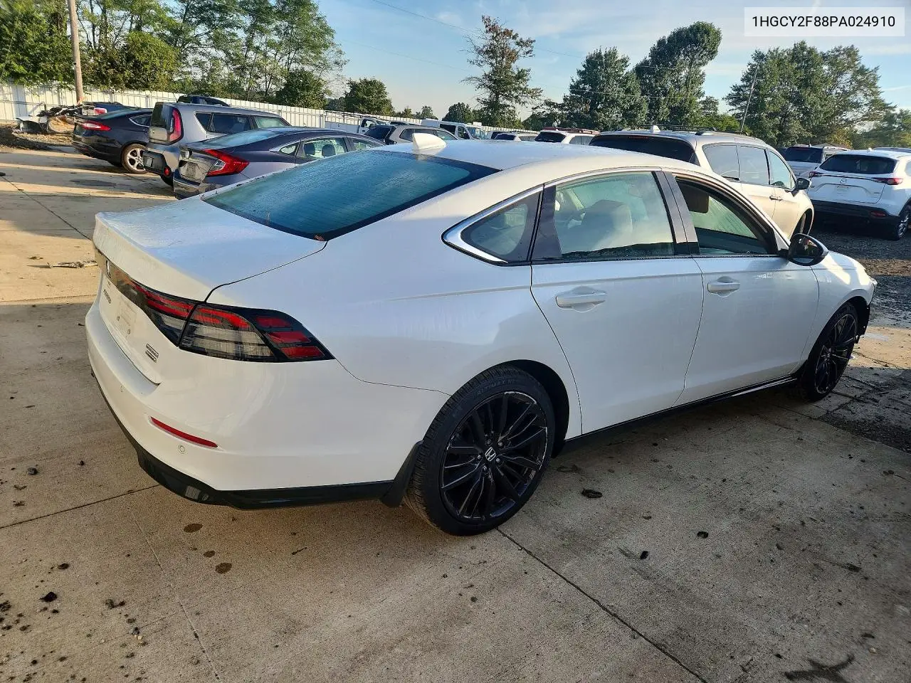 2023 HONDA ACCORD VIN 1HGCY2F88PA024910 — фото 3
