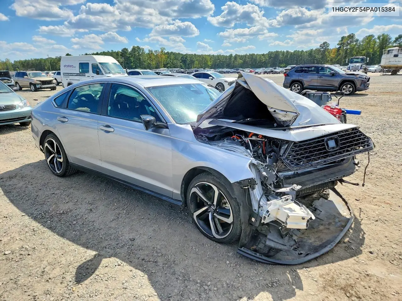 2023 HONDA ACCORD VIN 1HGCY2F54PA015384 — фото 4