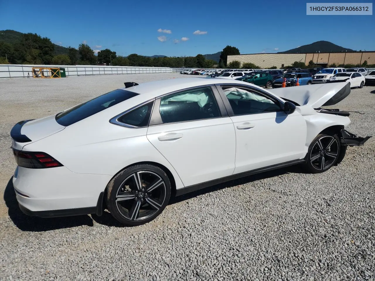 2023 HONDA ACCORD VIN 1HGCY2F53PA066312 — фото 3