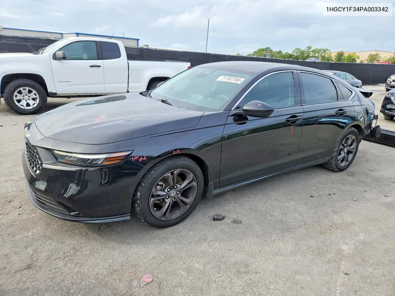 HONDA ACCORD 2023, VIN 1HGCY1F34PA003342