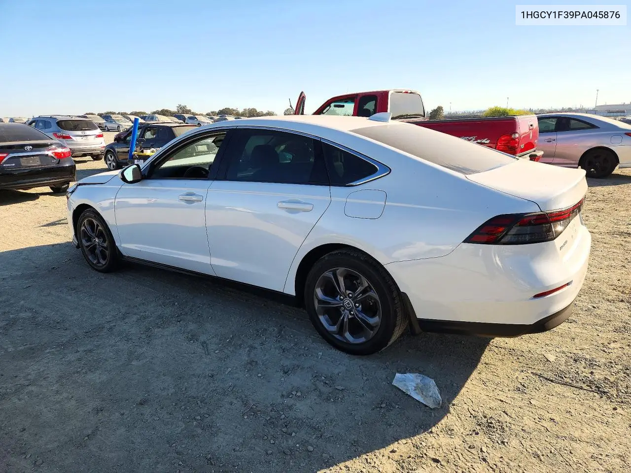 2023 HONDA ACCORD VIN 1HGCY1F39PA045876 — фото 2