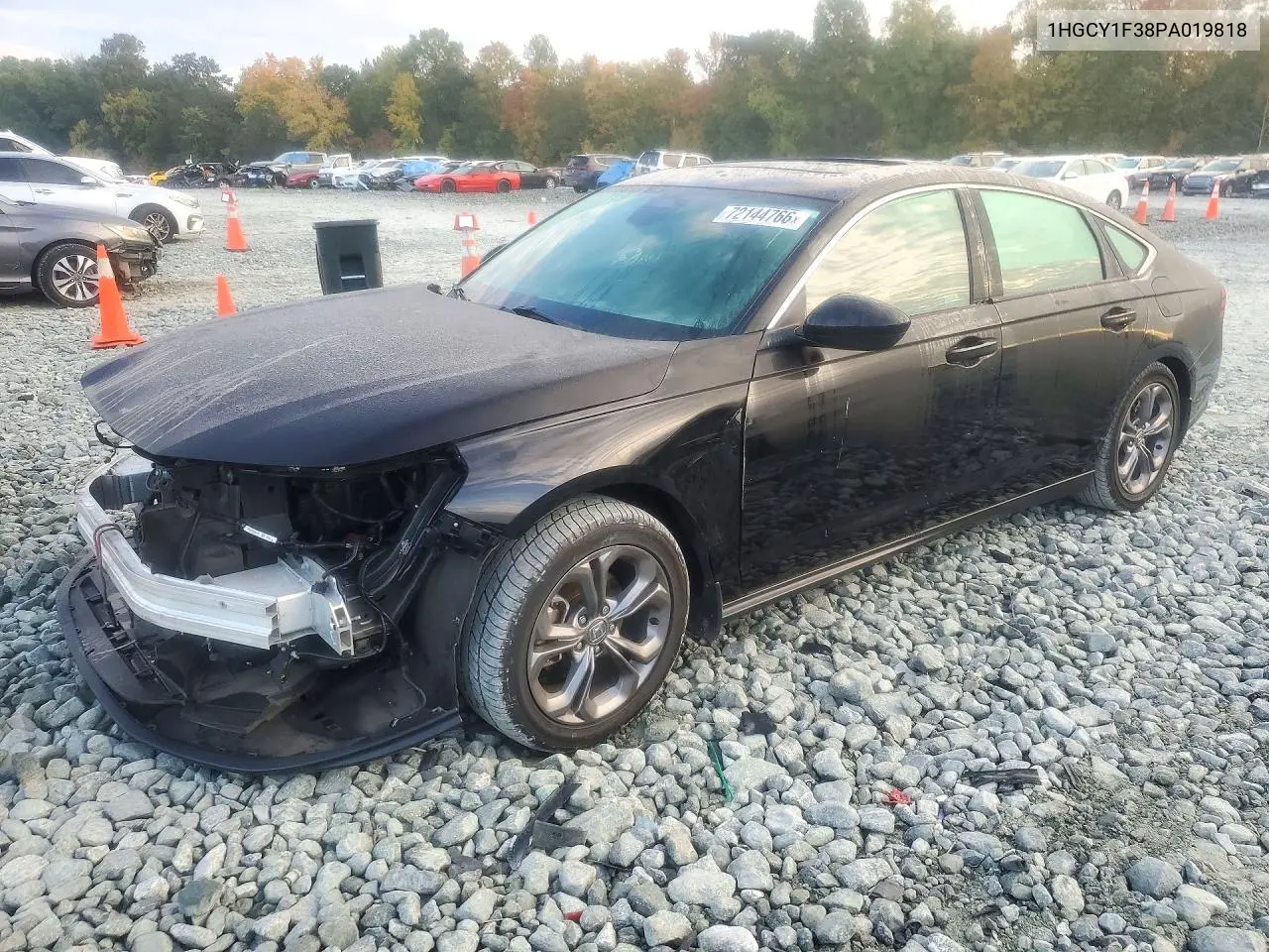 HONDA ACCORD 2023, VIN 1HGCY1F38PA019818