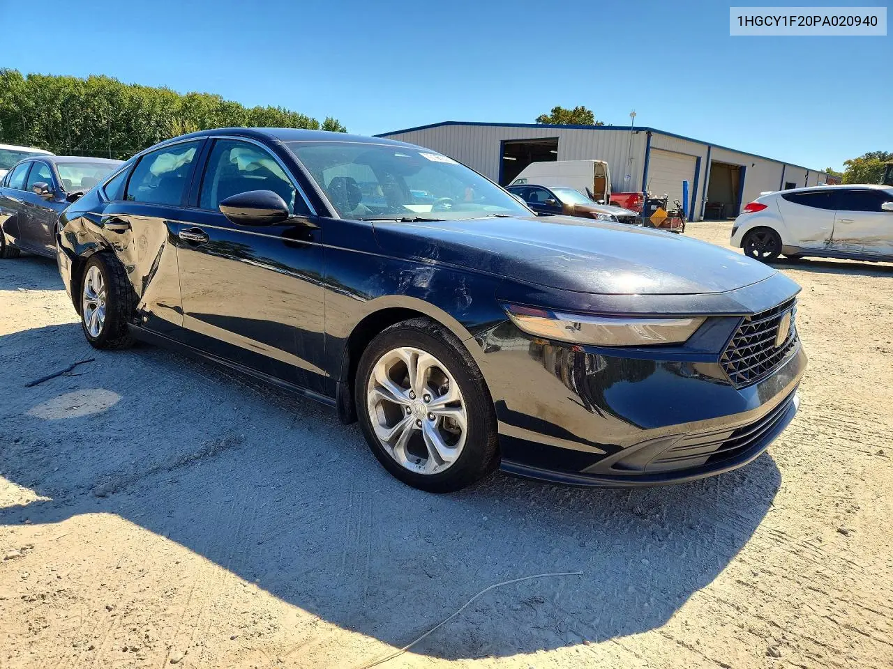 2023 HONDA ACCORD VIN 1HGCY1F20PA020940 — фото 4