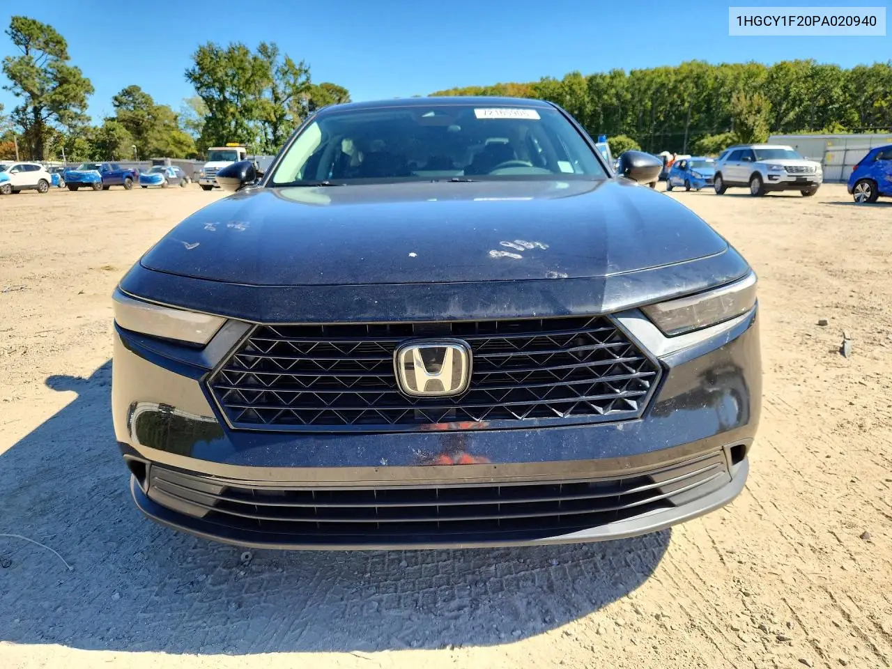 2023 HONDA ACCORD VIN 1HGCY1F20PA020940 — фото 5