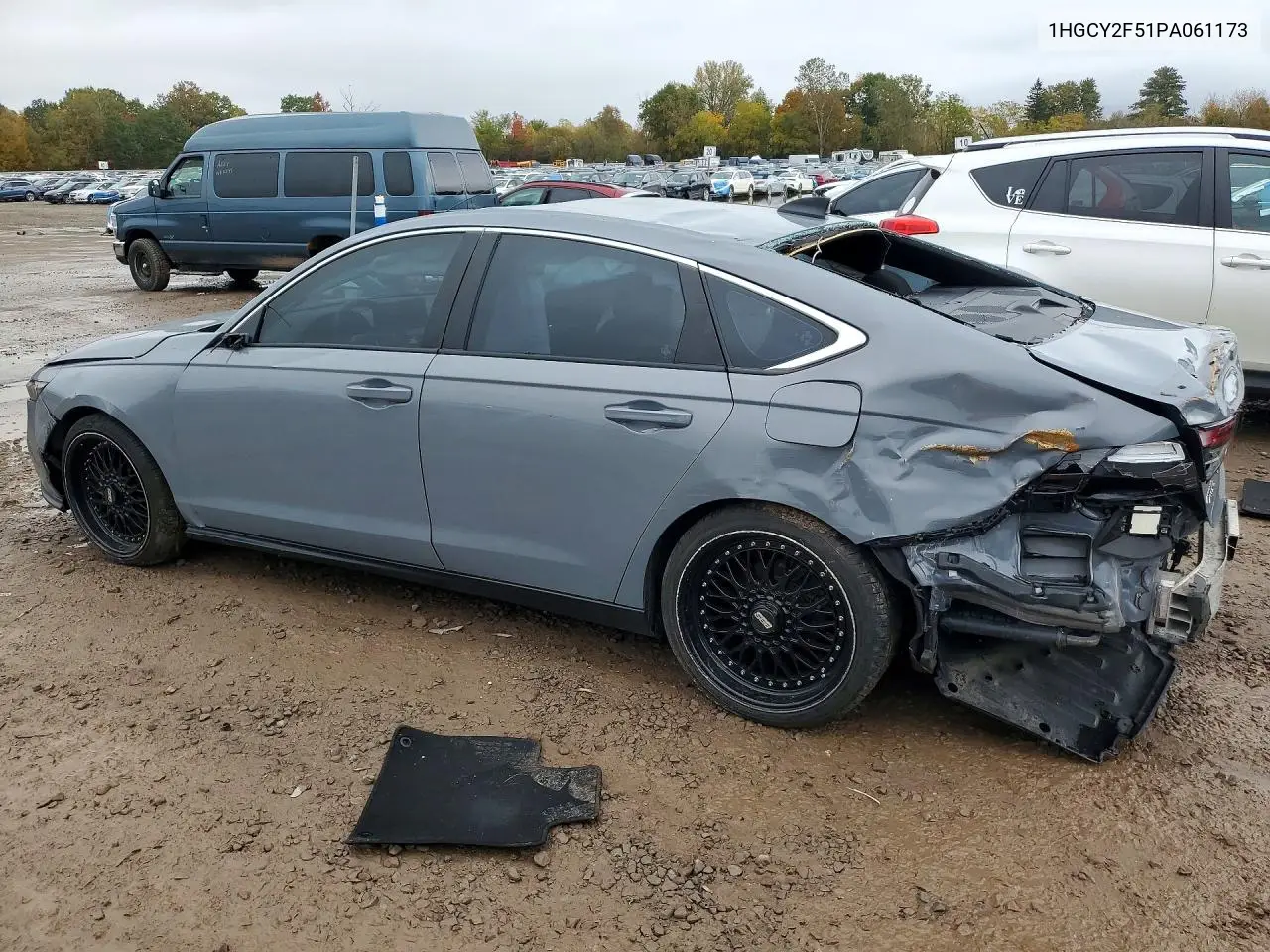 2023 HONDA ACCORD VIN 1HGCY2F51PA061173 — фото 2