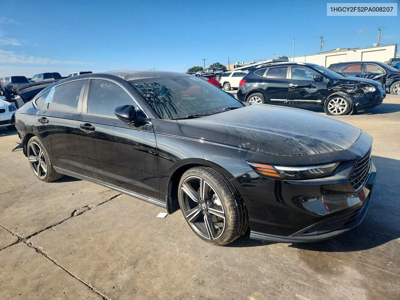 2023 HONDA ACCORD VIN 1HGCY2F52PA008207 — фото 4