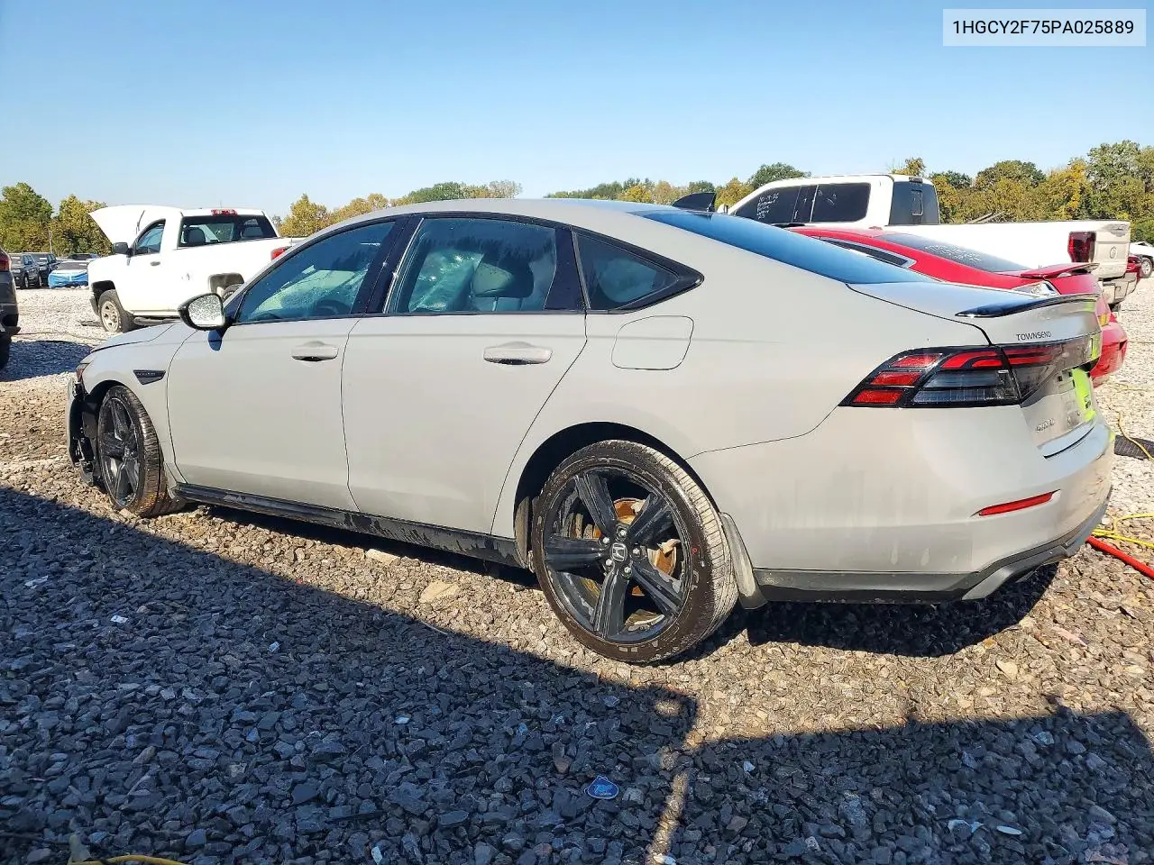 2023 HONDA ACCORD VIN 1HGCY2F75PA025889 — фото 2