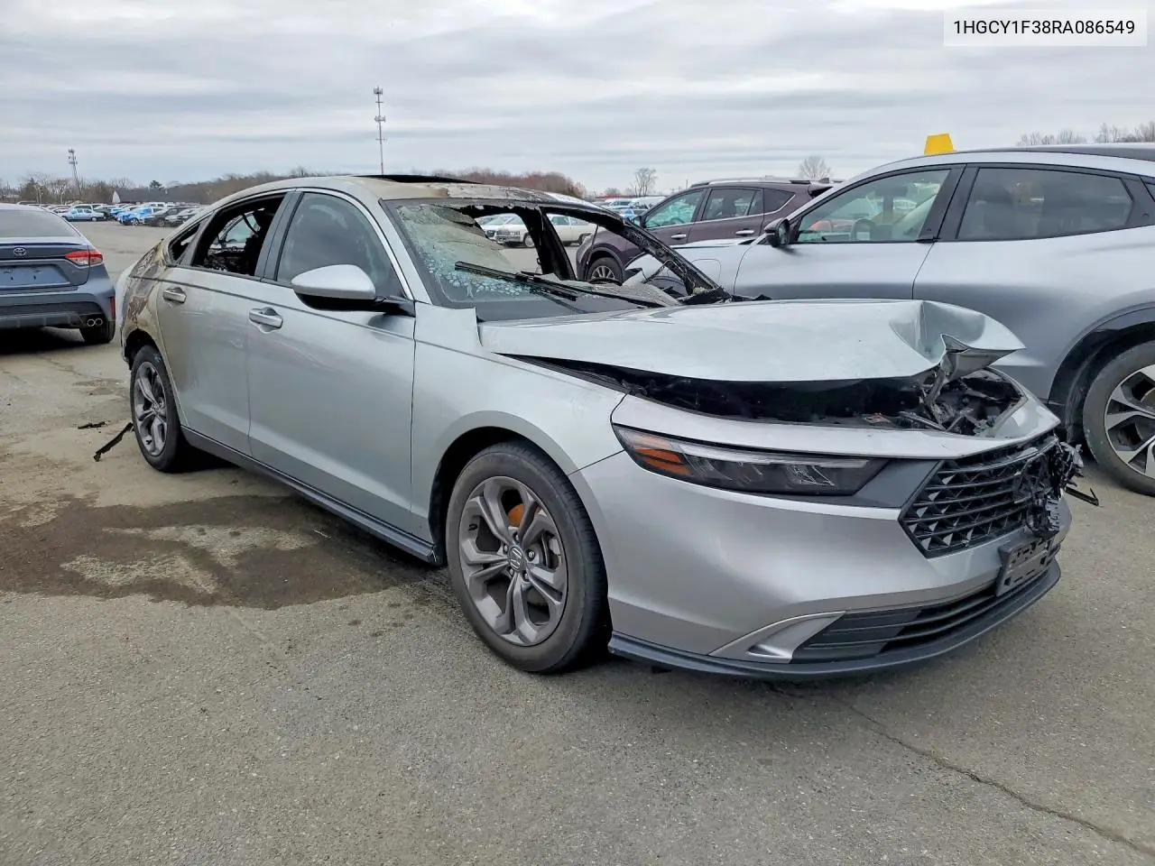 2024 HONDA ACCORD VIN 1HGCY1F38RA086549 — фото 4