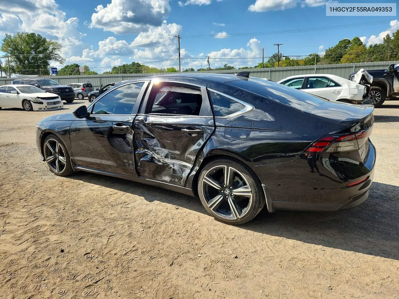 2024 HONDA ACCORD VIN 1HGCY2F55RA049353 — фото 2