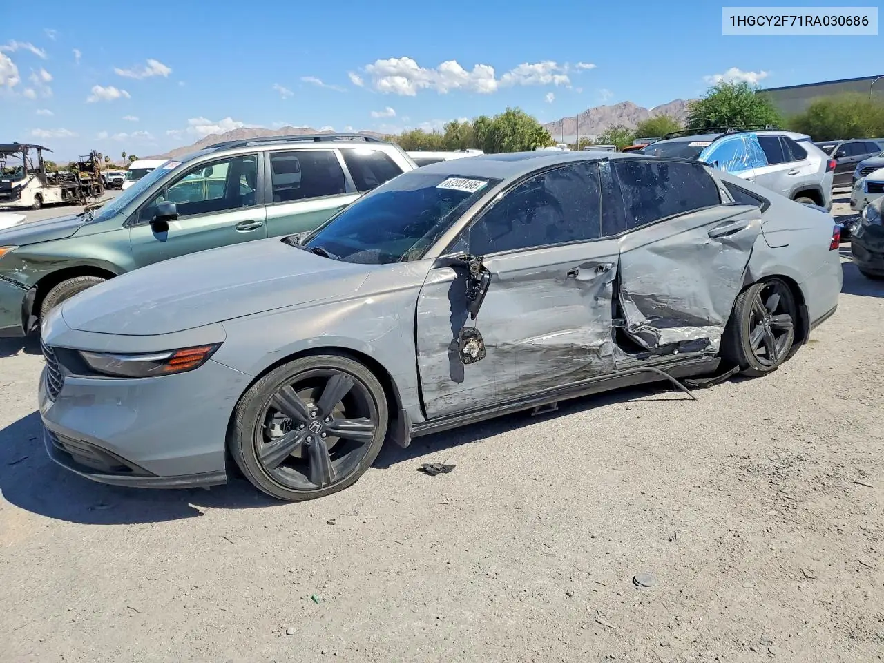 HONDA ACCORD 2024, VIN 1HGCY2F71RA030686