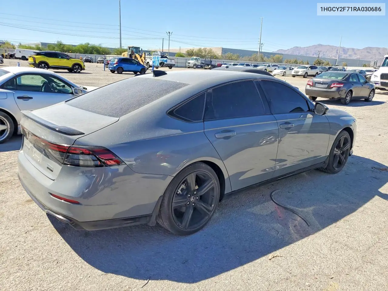 2024 HONDA ACCORD VIN 1HGCY2F71RA030686 — фото 3