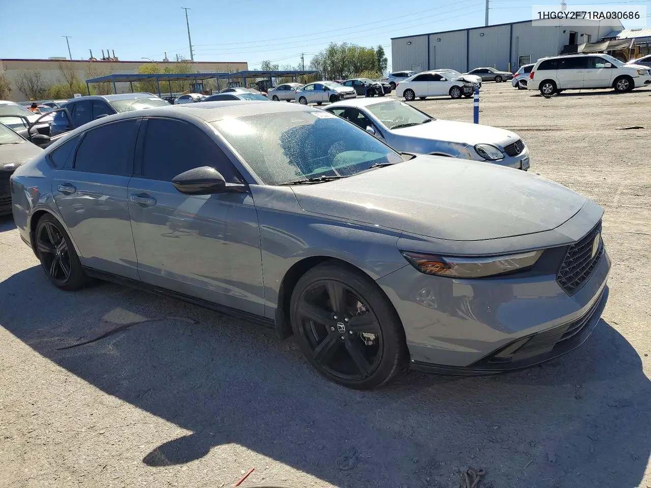 2024 HONDA ACCORD VIN 1HGCY2F71RA030686 — фото 4