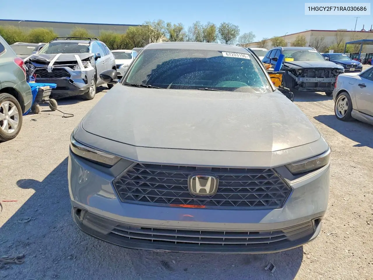 2024 HONDA ACCORD VIN 1HGCY2F71RA030686 — фото 5