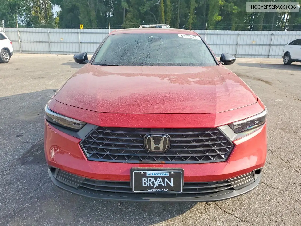 2024 HONDA ACCORD VIN 1HGCY2F52RA061086 — фото 5