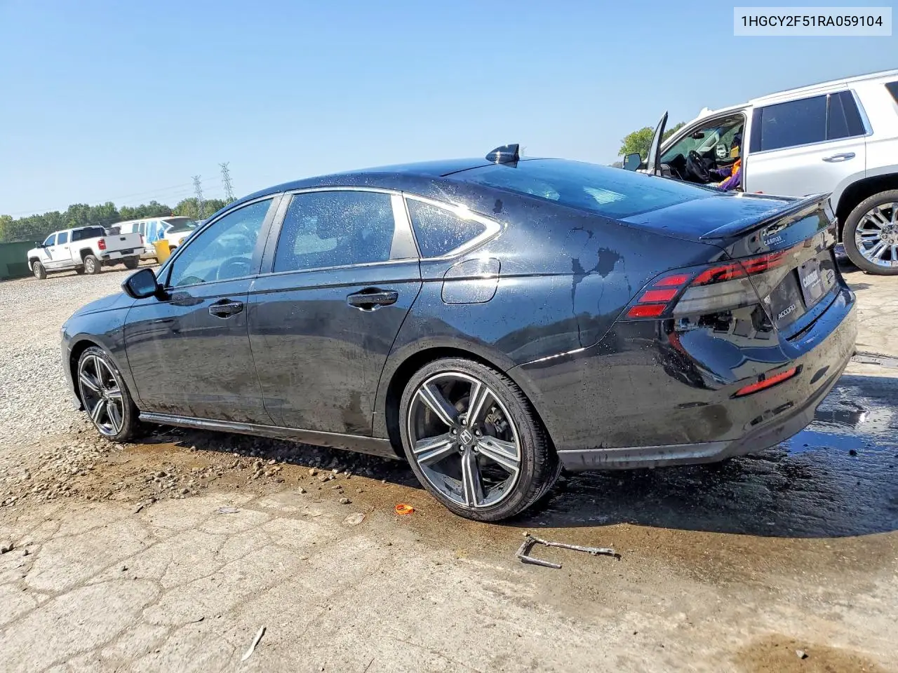 2024 HONDA ACCORD VIN 1HGCY2F51RA059104 — фото 2