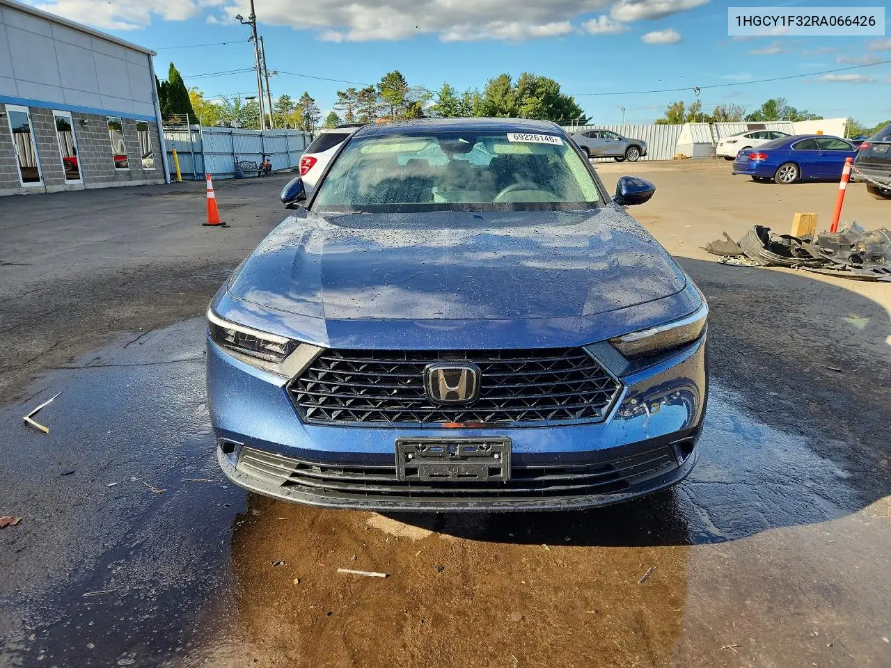 2024 HONDA ACCORD VIN 1HGCY1F32RA066426 — фото 5
