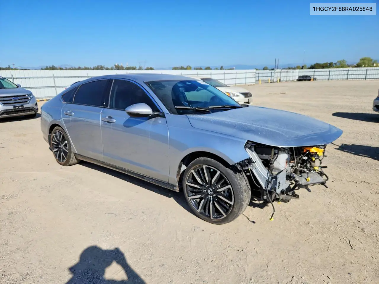 2024 HONDA ACCORD VIN 1HGCY2F88RA025848 — фото 4