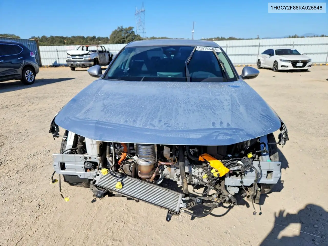 2024 HONDA ACCORD VIN 1HGCY2F88RA025848 — фото 5
