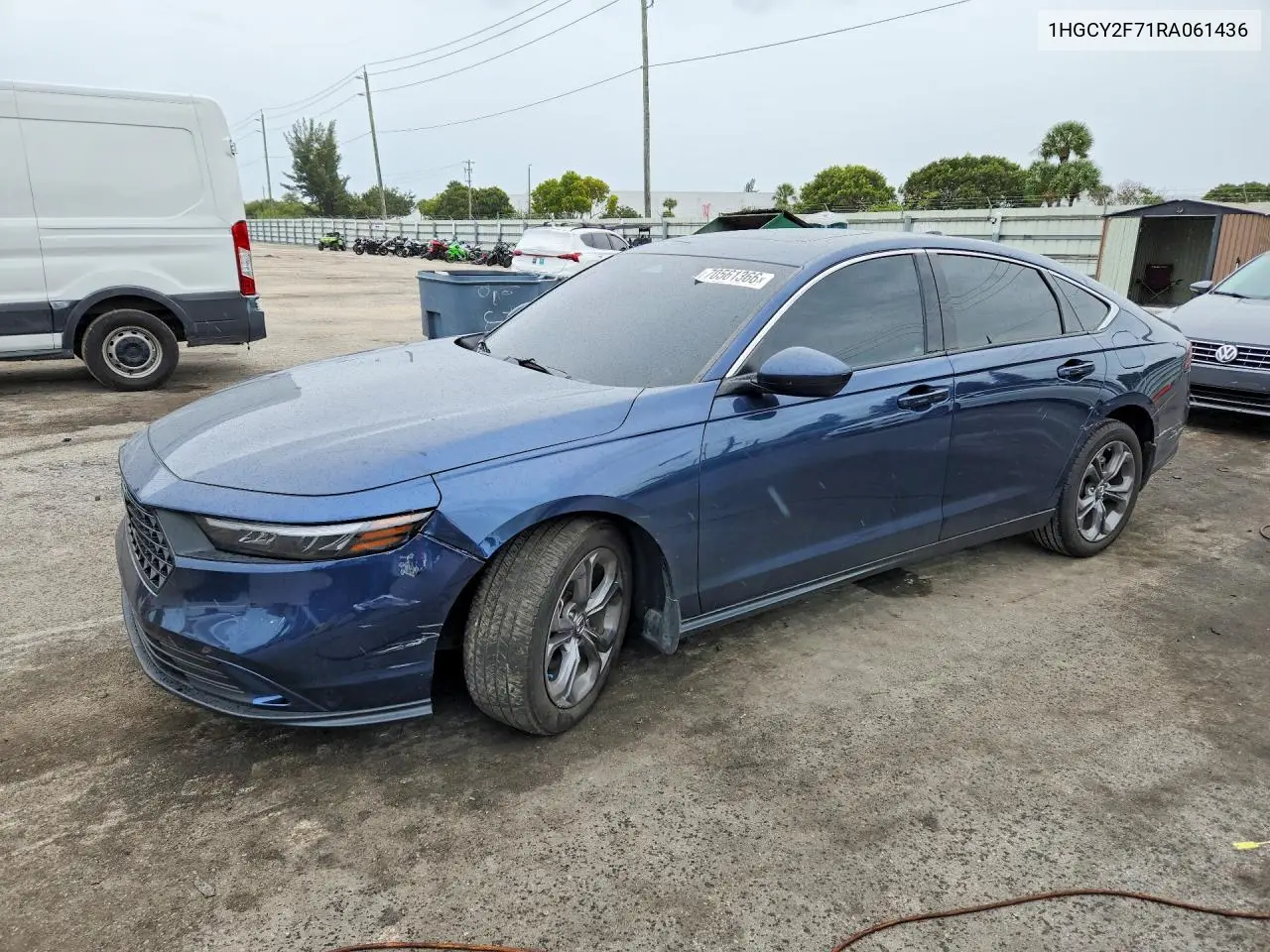 HONDA ACCORD 2024, VIN 1HGCY2F71RA061436