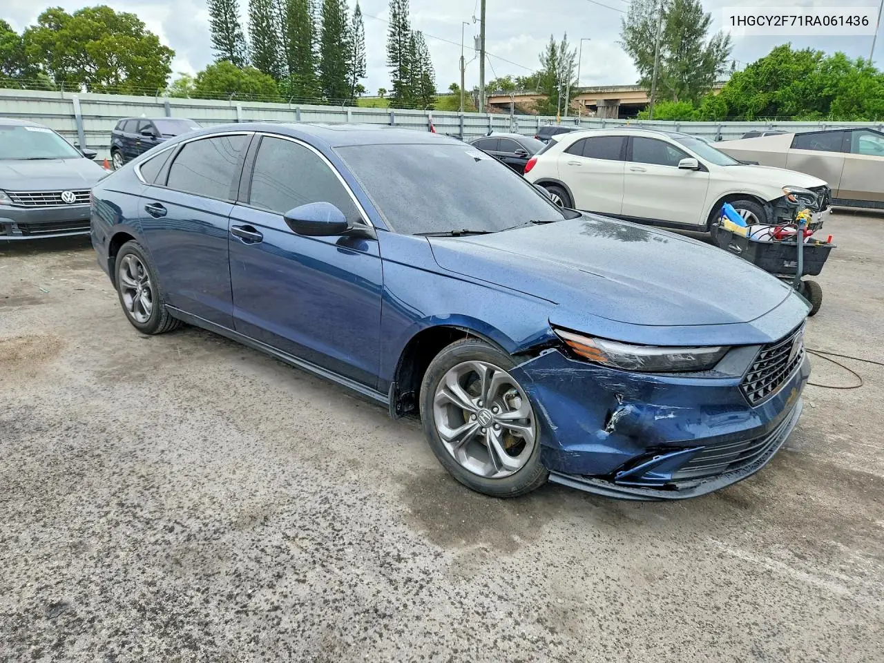 2024 HONDA ACCORD VIN 1HGCY2F71RA061436 — фото 4