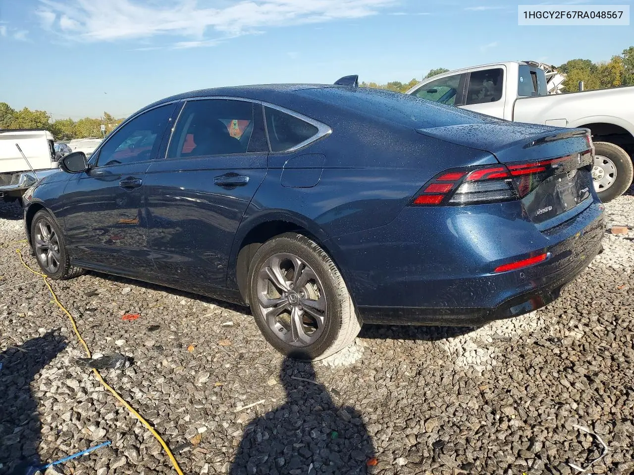 2024 HONDA ACCORD VIN 1HGCY2F67RA048567 — фото 2