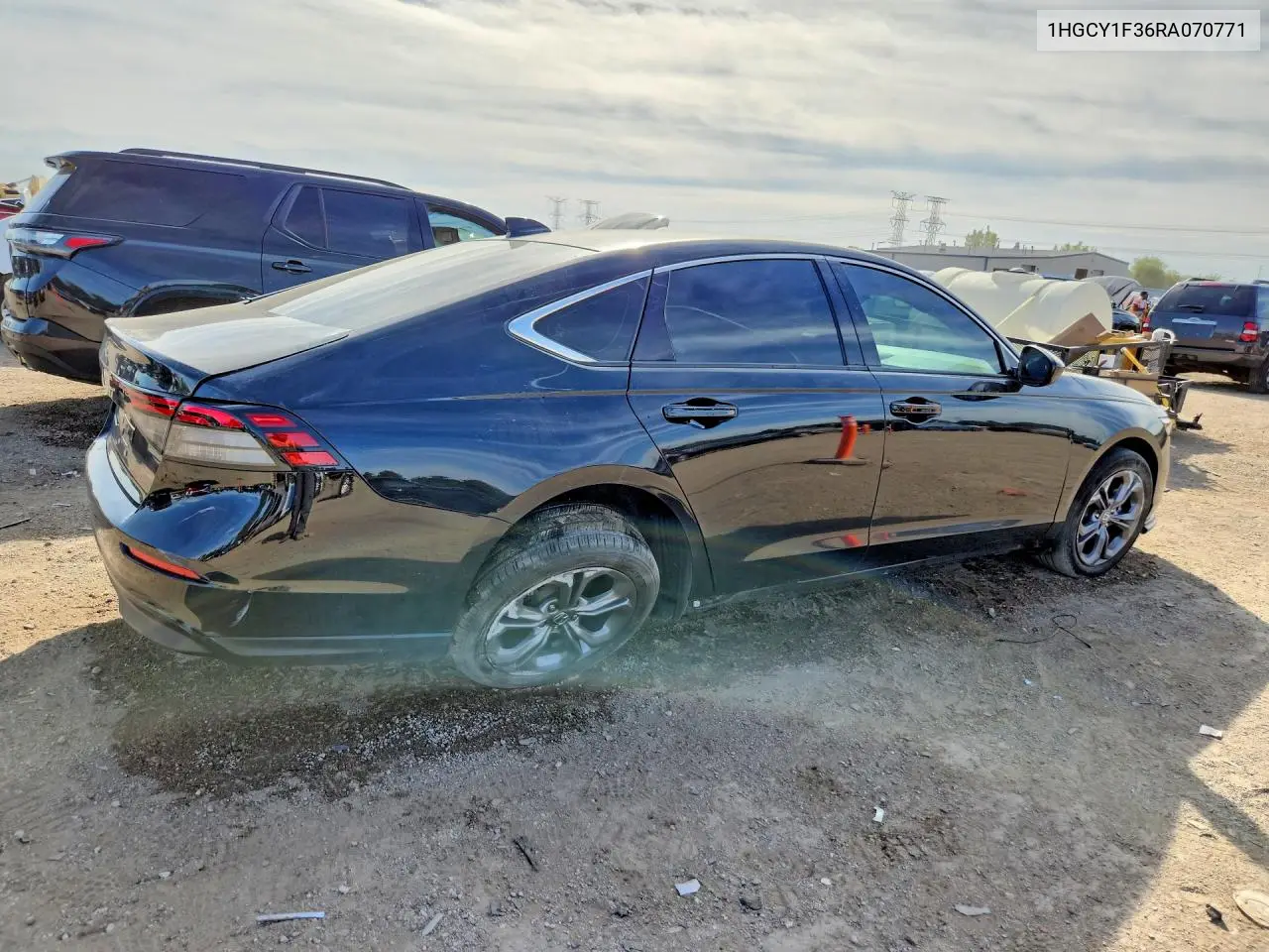 2024 HONDA ACCORD VIN 1HGCY1F36RA070771 — фото 3