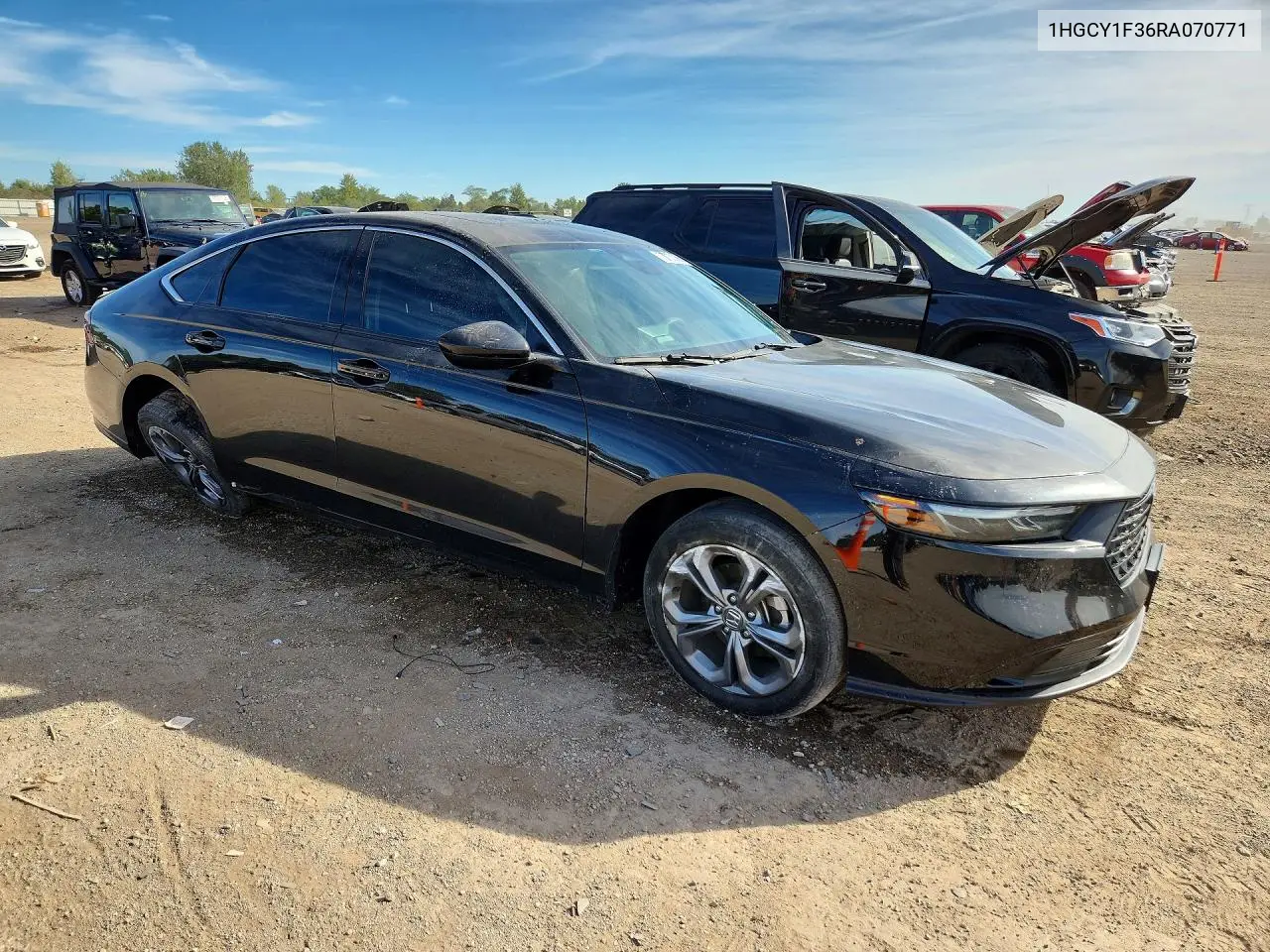 2024 HONDA ACCORD VIN 1HGCY1F36RA070771 — фото 4