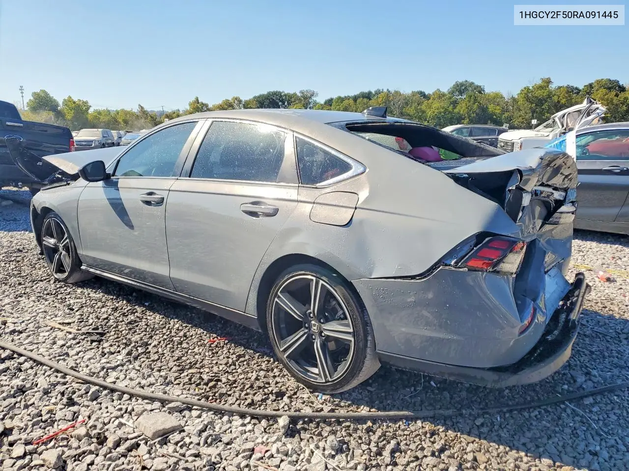 2024 HONDA ACCORD VIN 1HGCY2F50RA091445 — фото 2