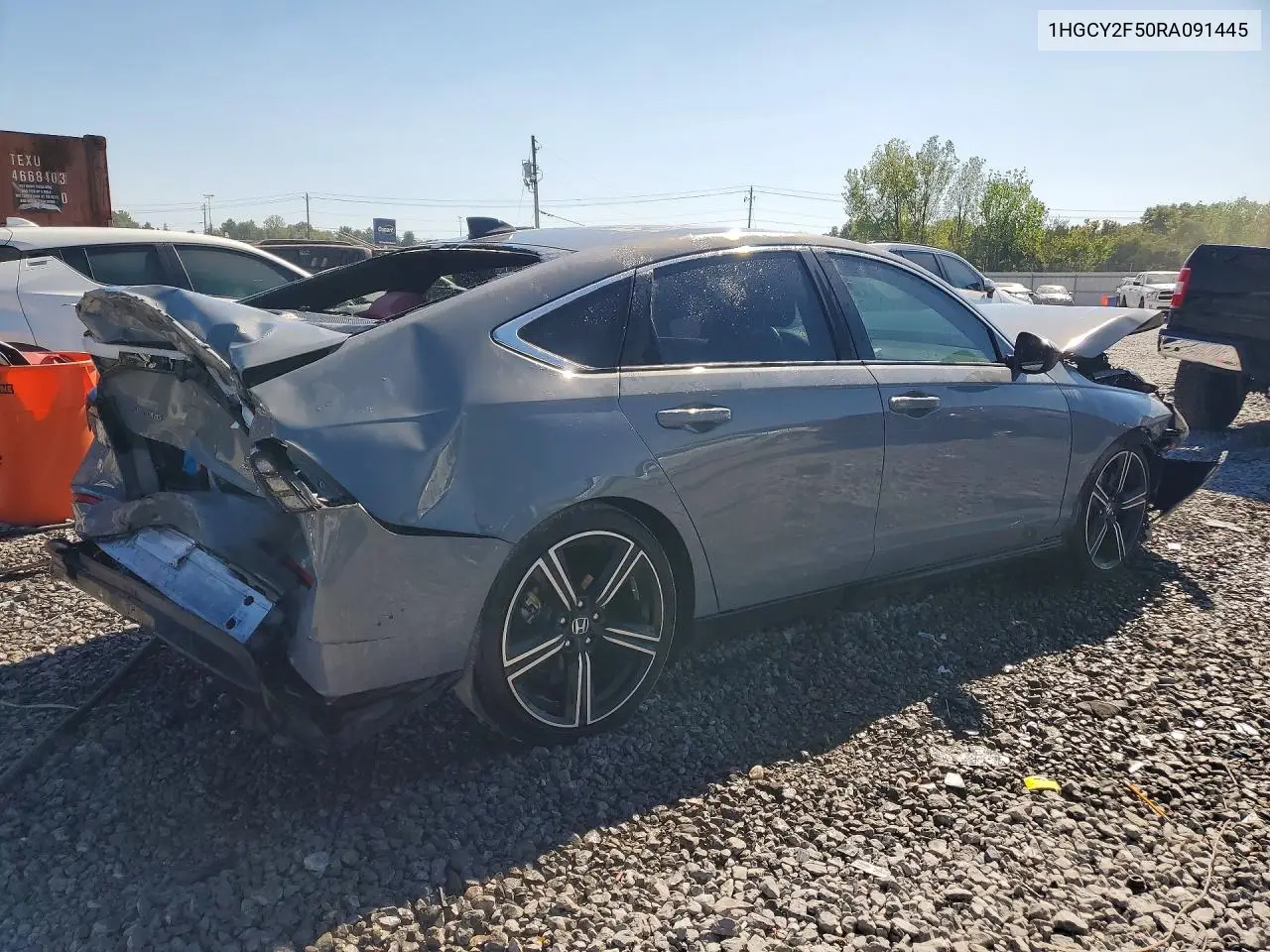 2024 HONDA ACCORD VIN 1HGCY2F50RA091445 — фото 3