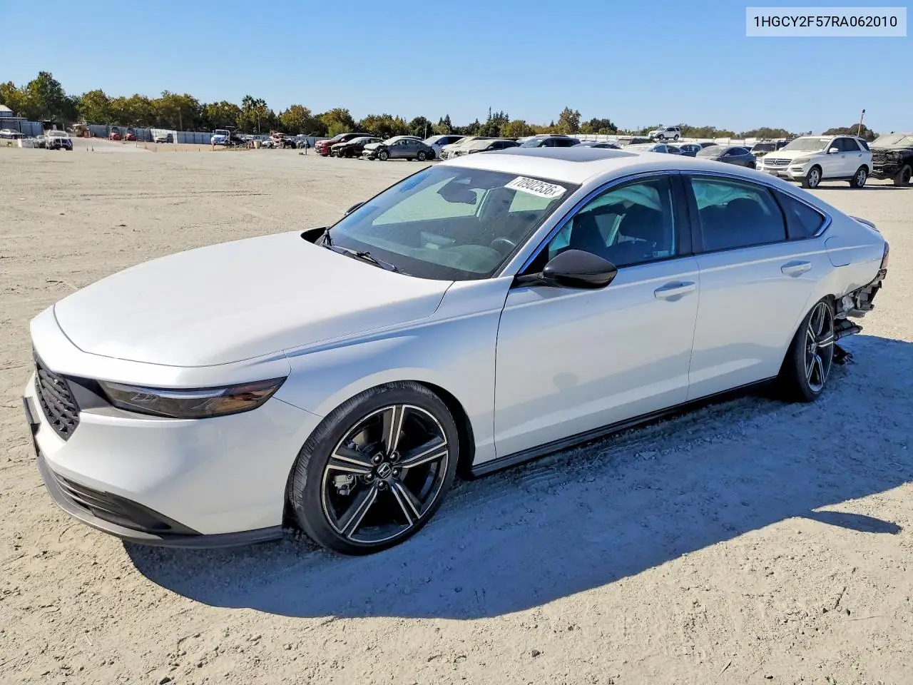 HONDA ACCORD 2024, VIN 1HGCY2F57RA062010