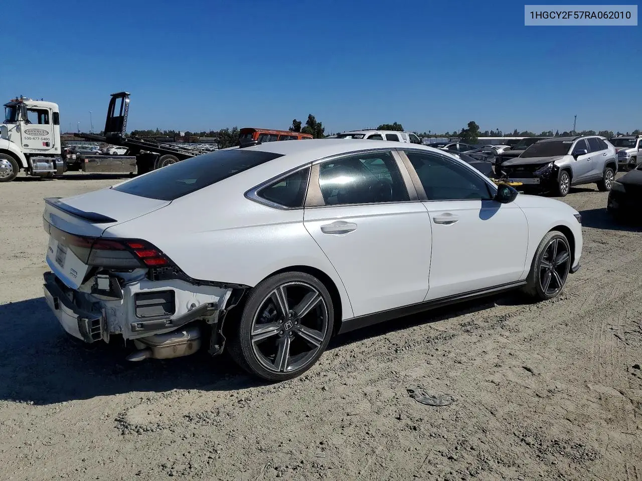 2024 HONDA ACCORD VIN 1HGCY2F57RA062010 — фото 3