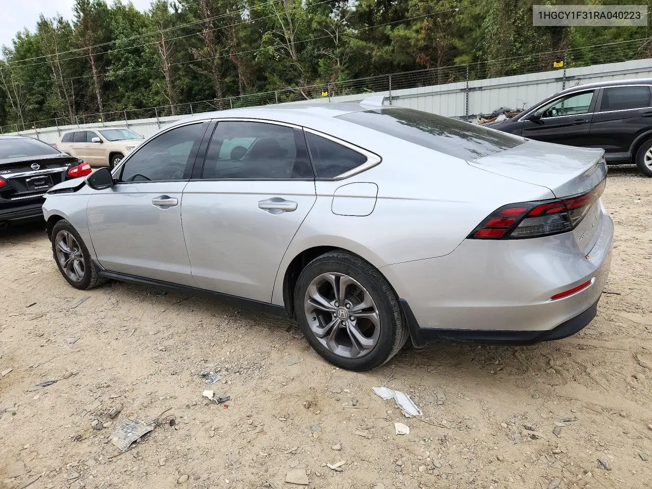 2024 HONDA ACCORD VIN 1HGCY1F31RA040223 — фото 2