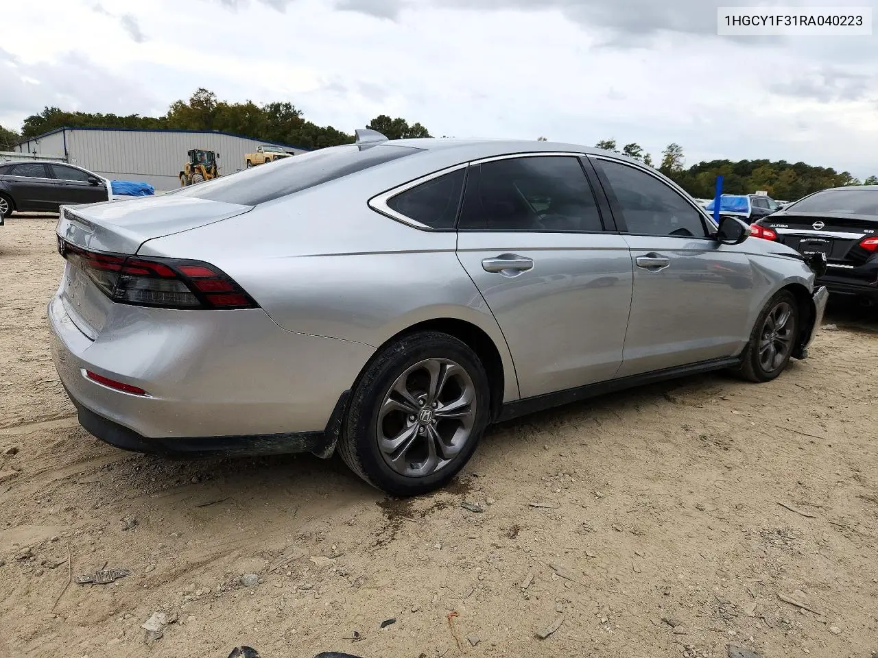 2024 HONDA ACCORD VIN 1HGCY1F31RA040223 — фото 3