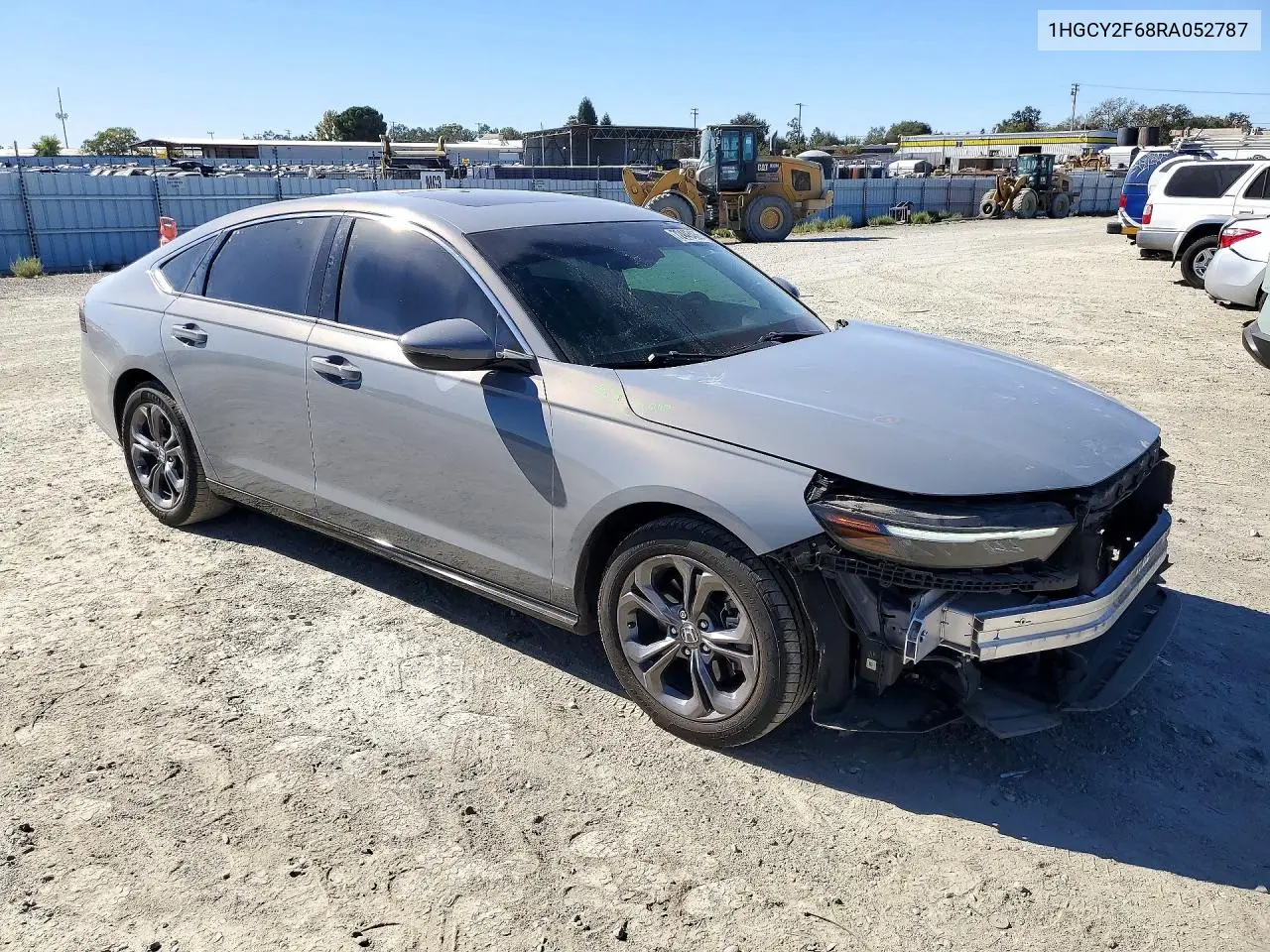 2024 HONDA ACCORD VIN 1HGCY2F68RA052787 — фото 4