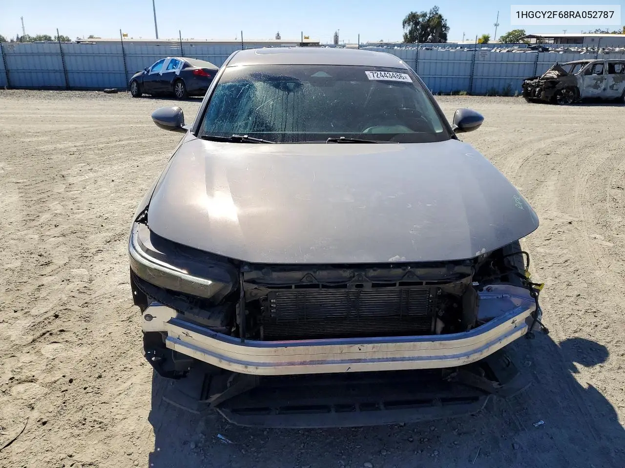 2024 HONDA ACCORD VIN 1HGCY2F68RA052787 — фото 5