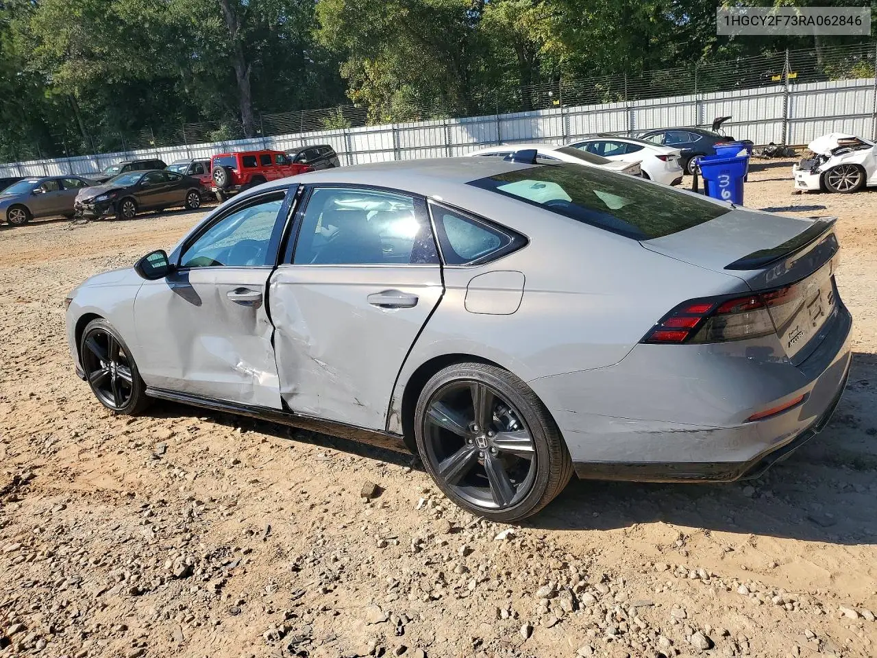 2024 HONDA ACCORD VIN 1HGCY2F73RA062846 — фото 2