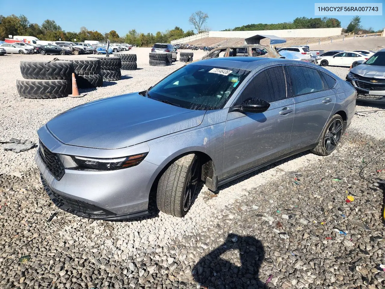 HONDA ACCORD 2024, VIN 1HGCY2F56RA007743