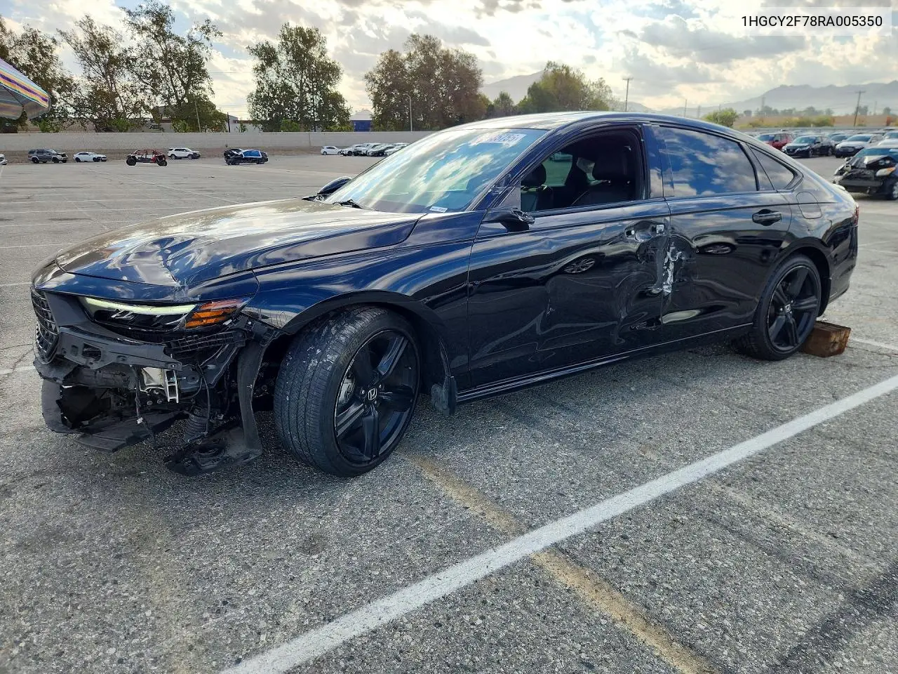 HONDA ACCORD 2024, VIN 1HGCY2F78RA005350